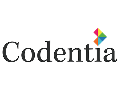 Codentia brand identity logo