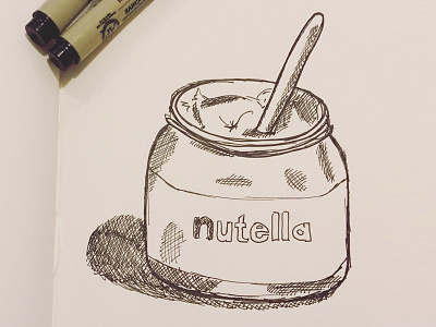 Mmm... Nutella Sketch