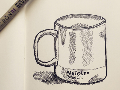 Pantone Mug Sketch