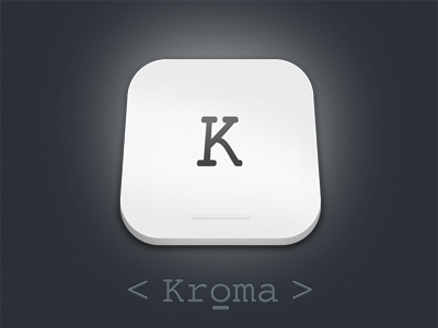 Kroma app icon ios app keyboard key logo mac app