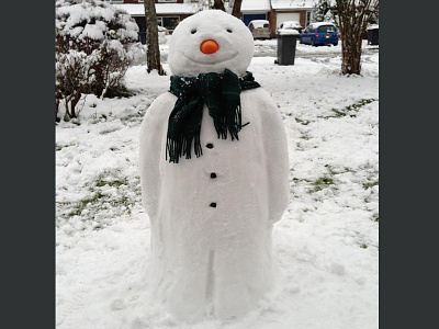 Snowman snow snowman winter