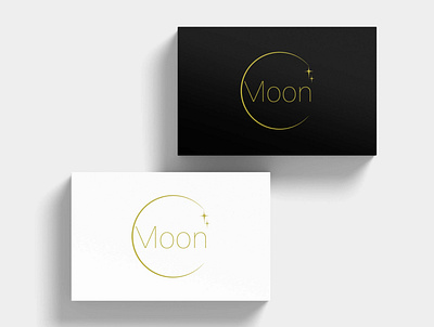 Logo "Moon" branding design icon logo vector