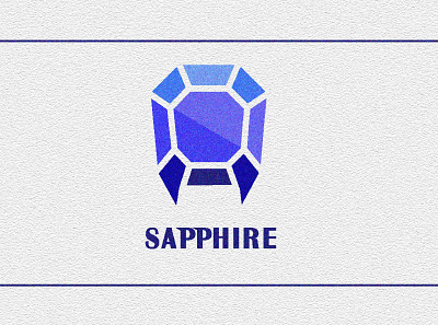 Logo "Sapphire" branding design icon logo vector