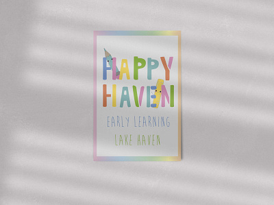 Logo "HappyHaven" branding design icon logo vector