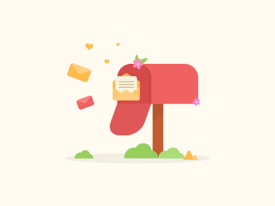 Mailbox illustration