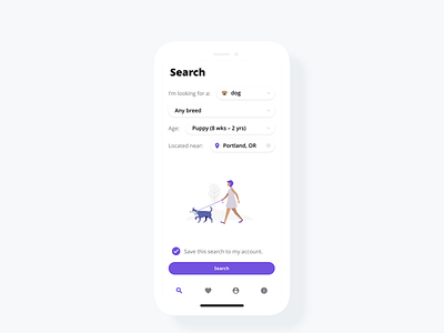 Pet Shop App app concept app ui design illustration search app sketch uidesign