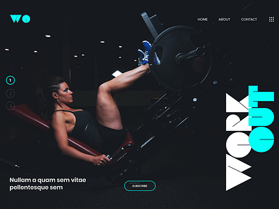 Get Fit Get Ripped Workout Website app concept app ui design black branding illustration ripped uidesign vector website workout