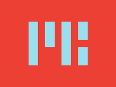 PK barcode logo stripe typography