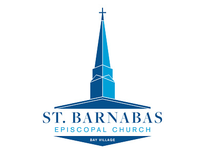 St Barnabas Episcopal Church branding logo vector
