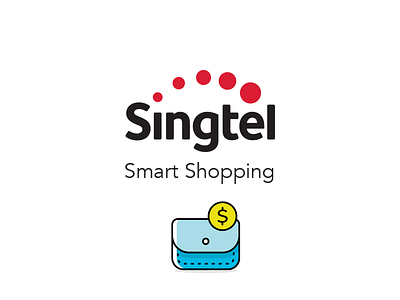 Singtel Smart Shopping app app design shopping singtel