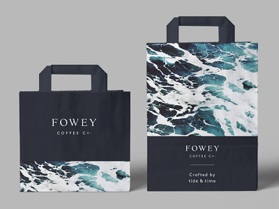 Fowey Coffee Co. branding design graphic design packaging print typography