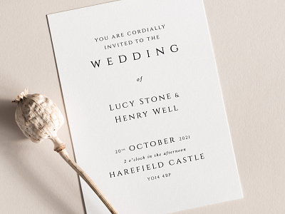 Wedding Stationery branding design graphic design print typography