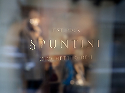 Spuntini Branding design graphic design typography