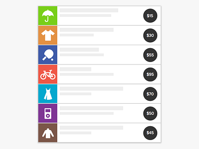 SevenThings product design side project ui ux