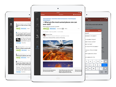 Quora for iPad