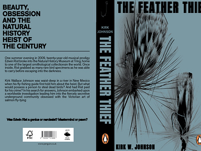 Book Cover Design 'The Feather Thief' bookcover bookdesign design graphic design illustrator typography