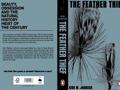 Book Cover Design 
'The Feather Thief'