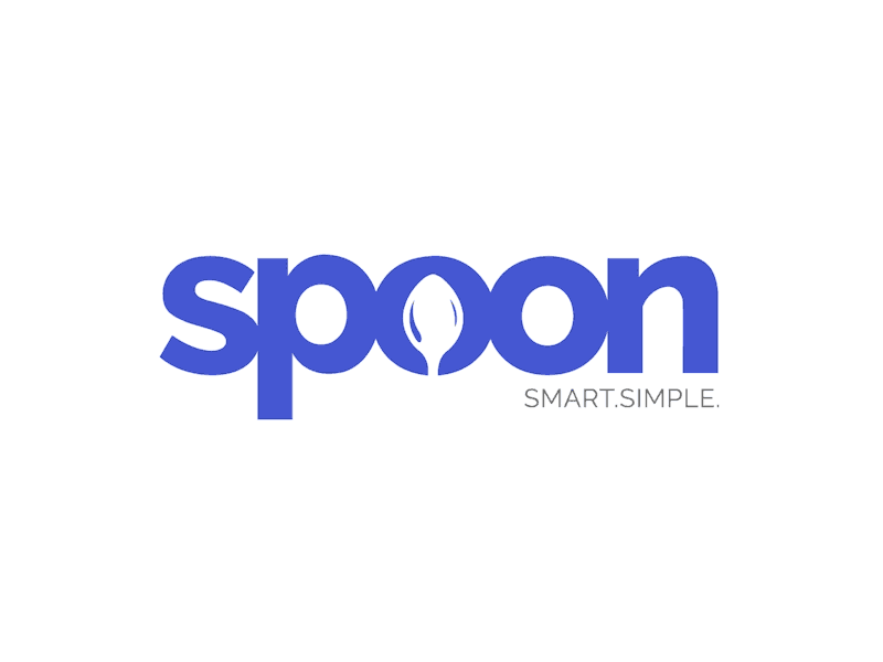 Spoon Logo Animation adobeaftereffects ae aftereffects animation brandidentity design feedsyouloan gif logo logoanimation loop mograph motion motionart motiondesign motiongraphics motionlogo motionlover render spoon