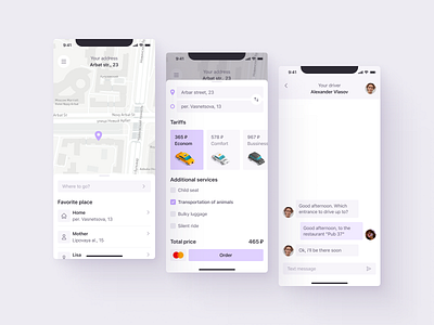 Taxi App app cab cab booking cars component library components design design system driver figma forms illustration inputs ride taxi taxi booking ui ux