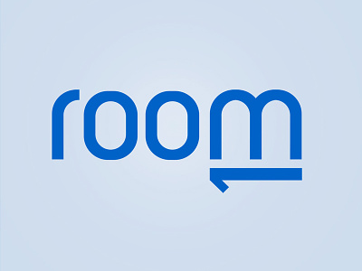 Room13 abstract branding clean design identity lettering logo simple typography