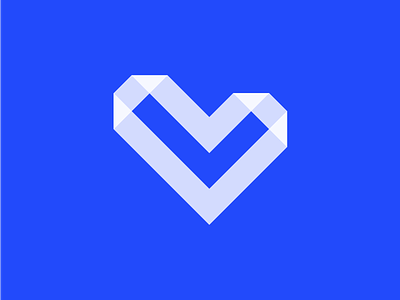 Love to Learn blue branding contrast design heart learn logo love nonprofit symbol