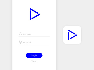 D Music app branding icon ios logo mobile music song ui ux