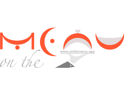 OnTheMenu Final branding company illustration logo logotype sign