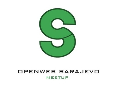 Openweb illustration logo 3d opensource sarajevo typography