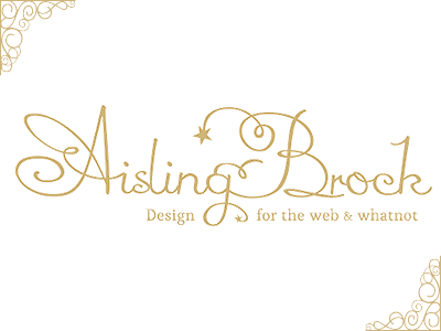 Name logo miss fajardose ornate portfolio redesign swirls