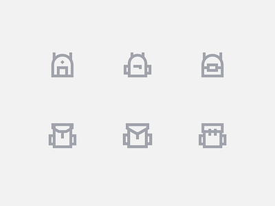Backpack Icons