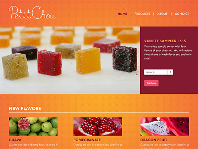 Petit Chou Website fruit orange pate de fruit petit chou website