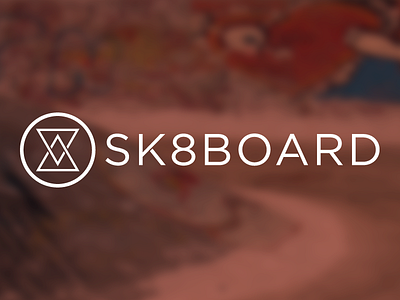Sk8 Board logo skate skateboard
