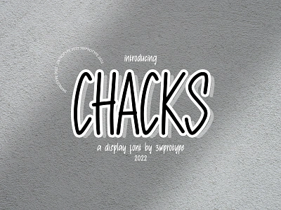 CHACKS | FREE FONT alphabet branding design designinspiration displayfont fonbundles font fontcreator fontfamily handlettering handwritten handwritting lettering logo serif typhography typography ui vector