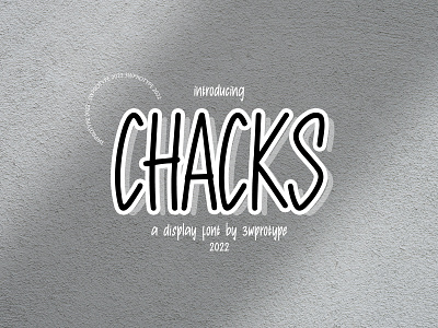 CHACKS | FREE FONT alphabet branding design designinspiration displayfont fonbundles font fontcreator fontfamily handlettering handwritten handwritting lettering logo serif typhography typography ui vector