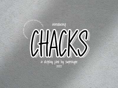 CHACKS | FREE FONT