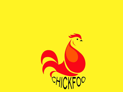 Logo brand restauran chickfoo 3d animation app branding design food graphic design icon illustration logo motion graphics typography ui ux vector