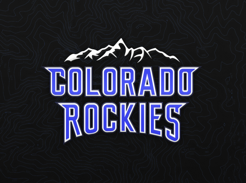 Colorado Rockies by Ashley Loonam on Dribbble