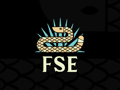 Florida Snake Eyes Logo branding design diamondback everglades florida logo palm palmetto palms rattlensake simple snake vector