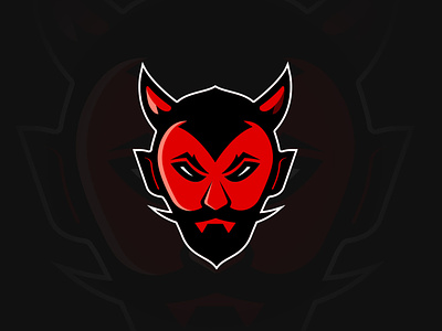 Red Devil logo branding design football graphic design icon illustration lacrosse logo school simple soccer varsity vector