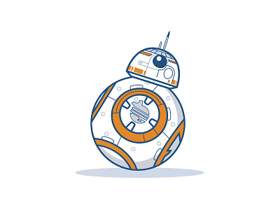 BB8 bb8 disney illustration illustrator star wars