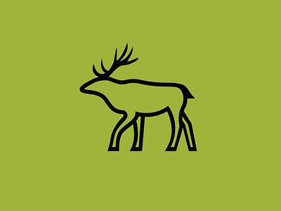 Moose Icon animals icon logo moose national parks nature simple wilderness