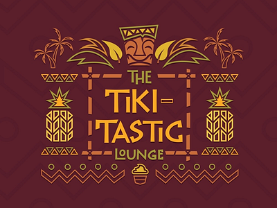 The Tiki-Tastic lounge