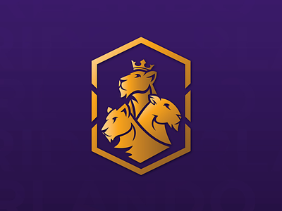 Orlando Pride badge branding icon illustration lion lioness lions logo orlando pride queen soccer