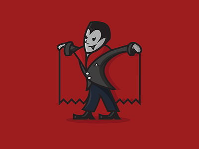 Halloween Monsters: Vampire branding dracula flat halloween icon illustrations logo mascot monster spooky vampire vector