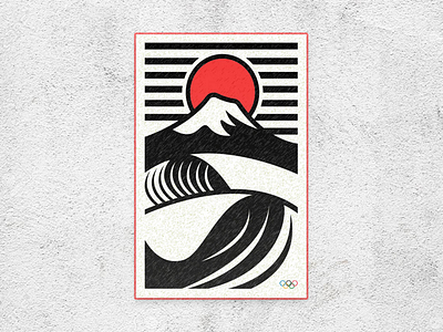 Olympics 2020 Mt. Fuji Surf