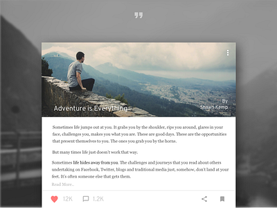 Blog Post blog blogger blogpost dailyui minimaldesign story uidesign write