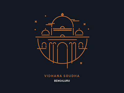 Bengaluru bengaluru buildings icon design minimalism monuments political place vidhana soudha