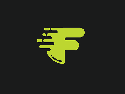 Branding branding clean design icon logo minimal logo neon speed