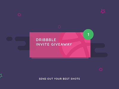 Dribbble Invite boardingpass dribbbleinvite giveaway invite invites pass ticket