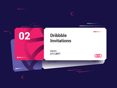 2x Invites coupons dribbble dribbbleinvites giveaways invitations invites tickets